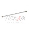 Uchwyt metalowy "proste U" 100cm 10x30