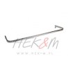 Uchwyt metalowy "U" 120 cm