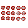 Tabliczki promocyjne kółka -10% średnie (50szt)