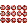 Tabliczki promocyjne kółka -50% małe (100szt)