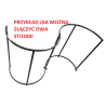 Stojak półokrągły (możliwość zrobienia "S" lu "o") (2198-30)