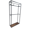 Regał modułowy 240x120x39 z hakami (2280-31)