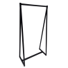 Stojak pojedynczy profilowy czarny 160cm (2198-22)