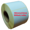 Etykieta termiczna 58x43/800/40