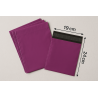 Foliopak 190mmx240mm+50mm (50szt) RÓŻOWY
