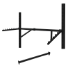 Uchwyt 100 cm metalowy proste "U"  czarne