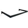 Uchwyt 100 cm metalowy "U"  czarne