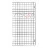 Krata metalowa 120x65 srebrna