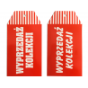 Tabliczki Etykiety promocyjne "WYPRZEDAŻ KOLEKCJI" (50szt.)