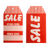 Tabliczki Etykiety promocyjne "SALE" stara cena nowa cena (50szt.)