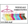 Wieszak plastikowy obrotowy dziecięcy